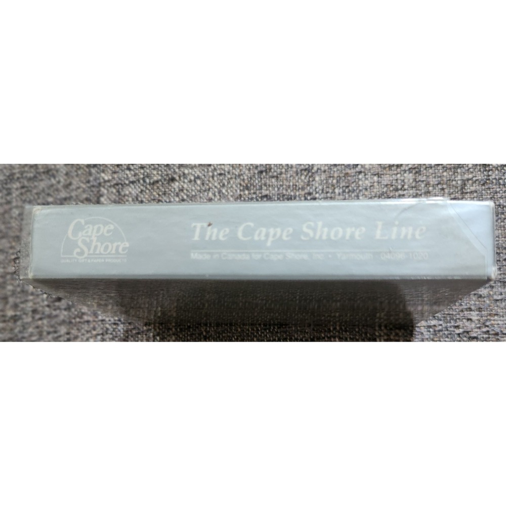 Vintage Canada Cape Shore Line Playing Cards Shells Large Numbers 2 Decks - Picture 3 of 6